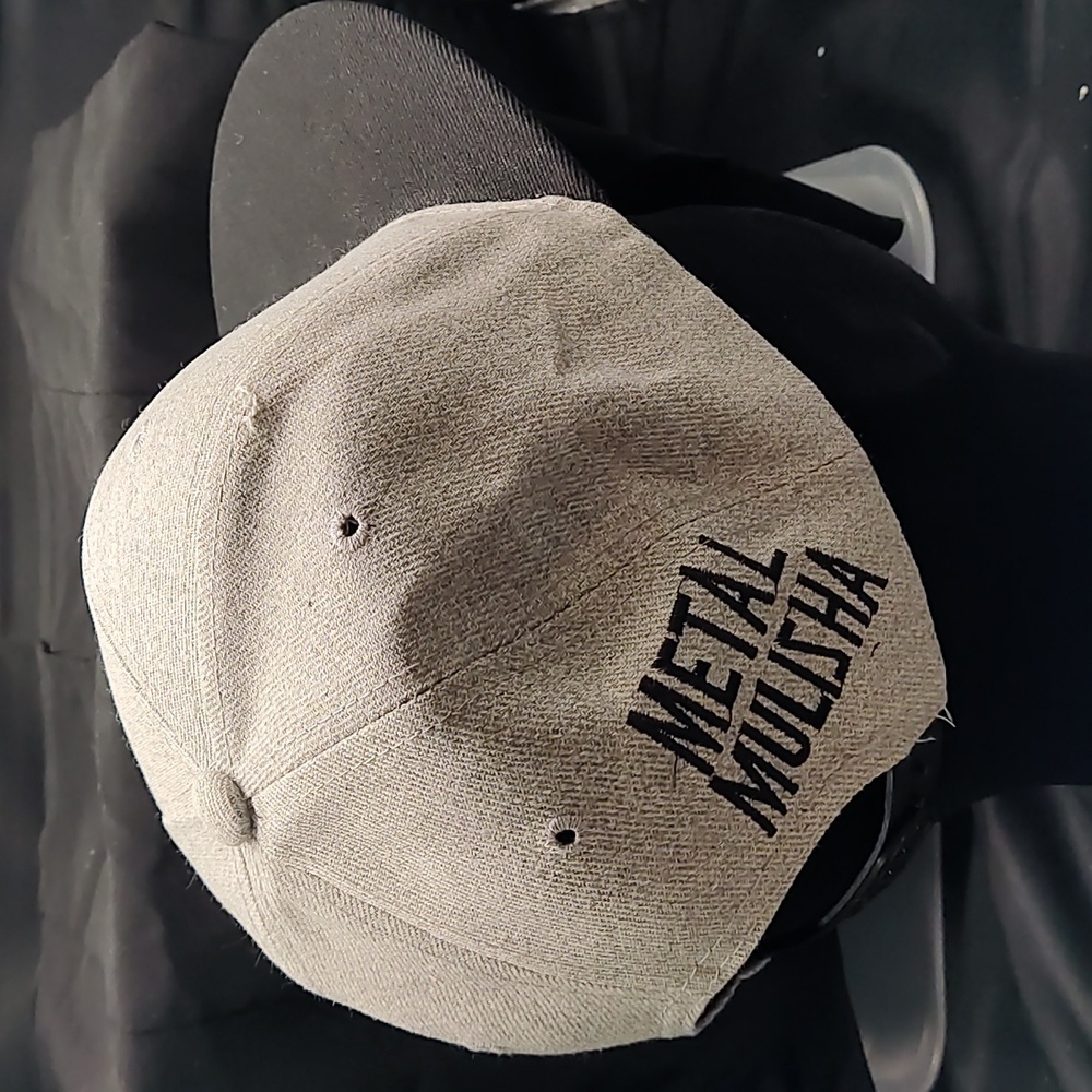 New black and gray metal mulisha snap back baseball caps - Picture 2 of 2